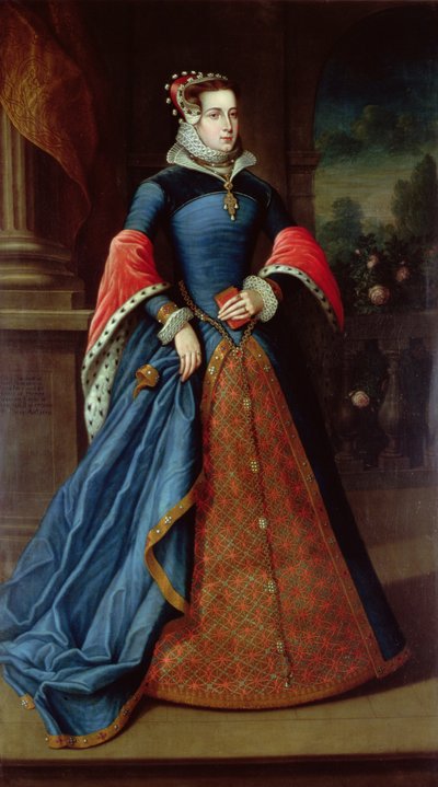 Lady Mary Fitzalan von Hans Eworth